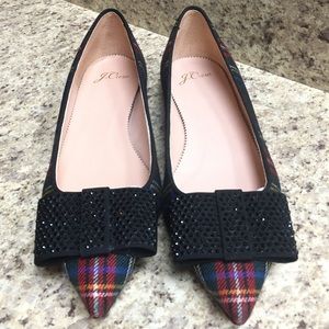 J.Crew Pointed-Toe Flats Size 8